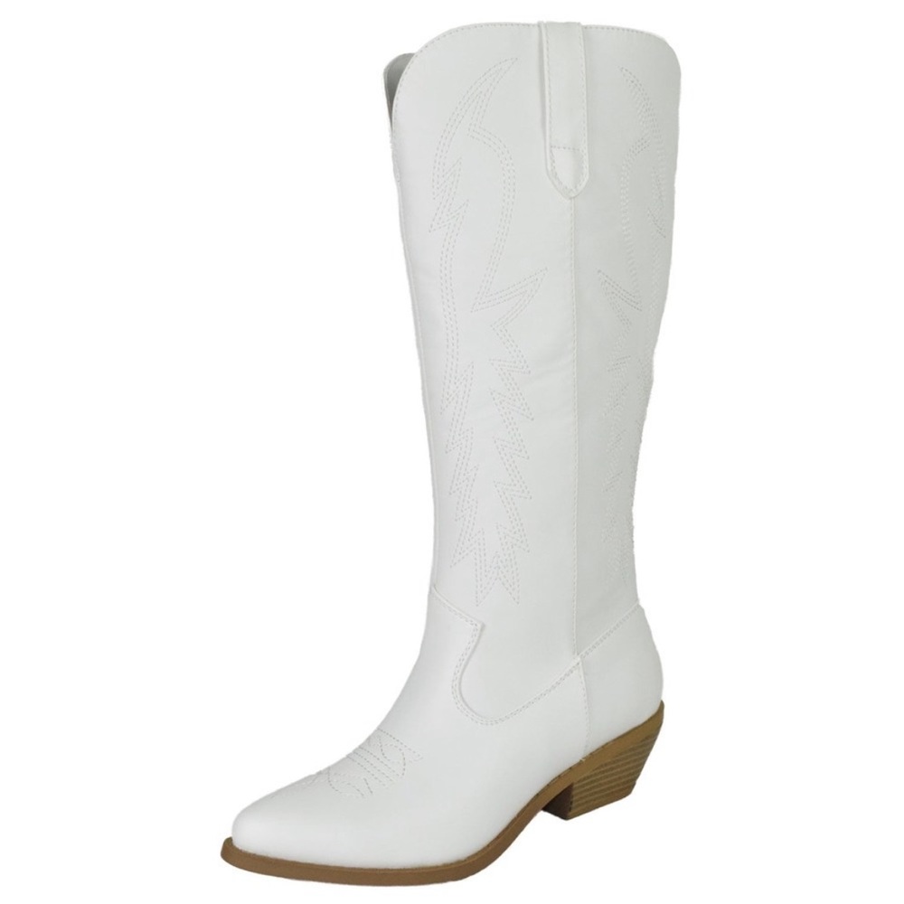 White / Cream Cowboy boots